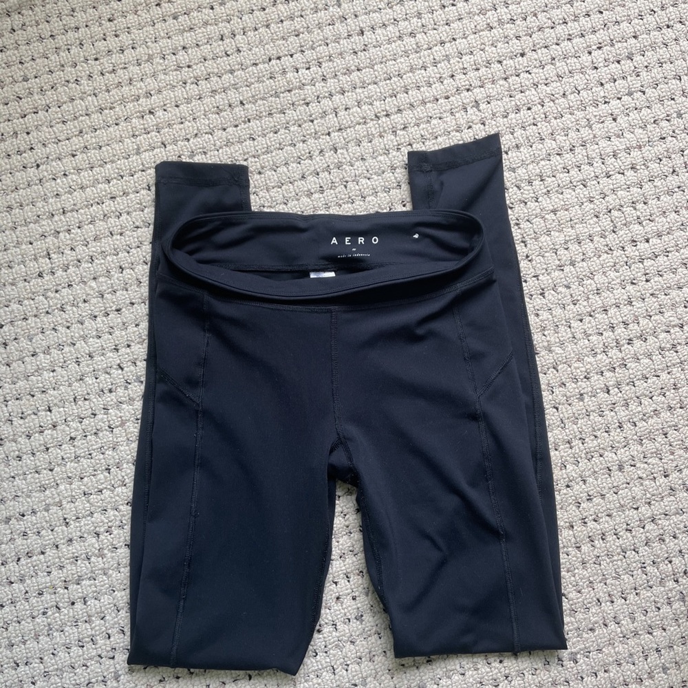 Aeropostale Black Workout Leggings